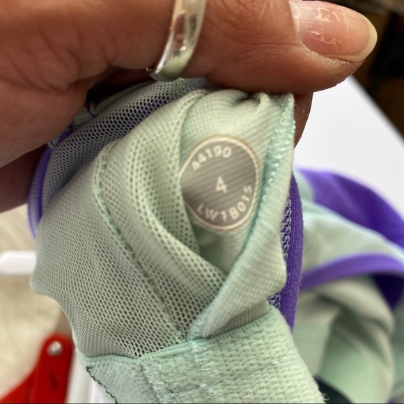 Lululemon Power Y Tank Luon Light Stripe Purple - Picture 9 of 9